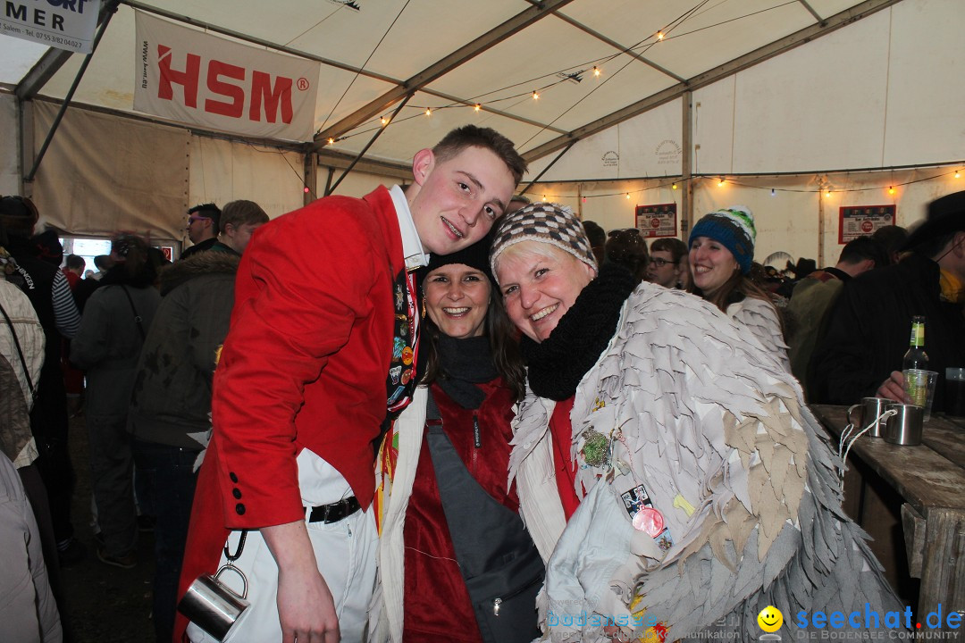 Fasnacht: Umzug und Party: Mimmenhausen am Bodensee, 01.02.2015