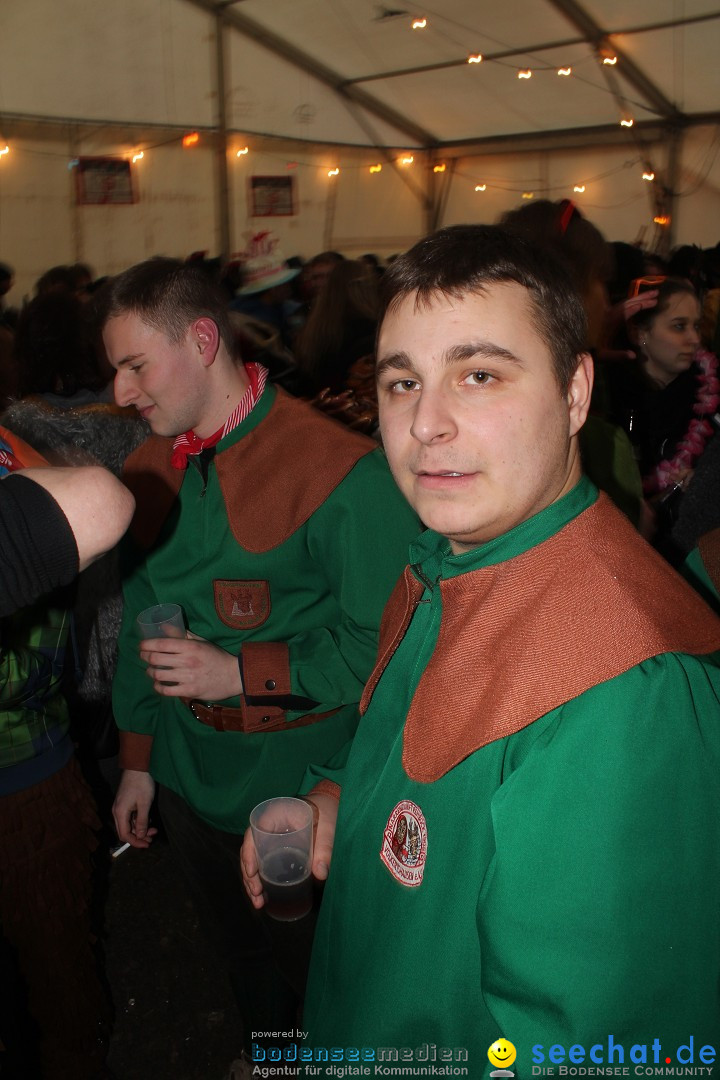 Fasnacht: Umzug und Party: Mimmenhausen am Bodensee, 01.02.2015