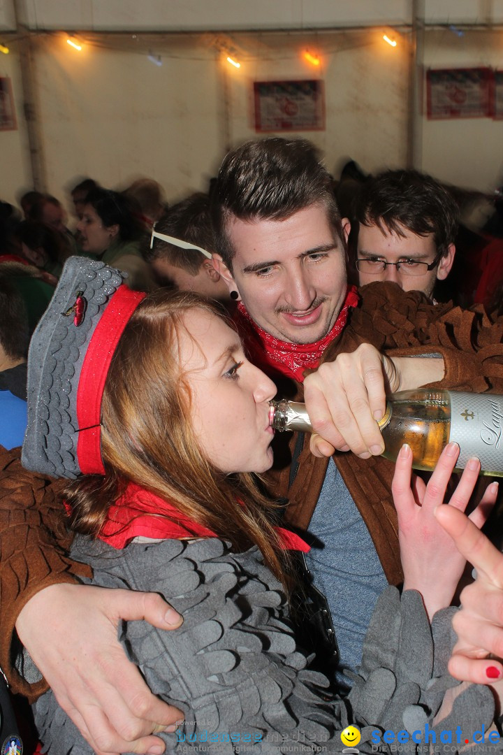 Fasnacht: Umzug und Party: Mimmenhausen am Bodensee, 01.02.2015