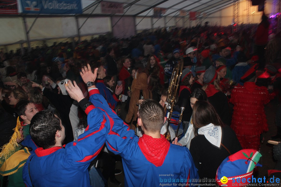 Fasnacht: Umzug und Party: Mimmenhausen am Bodensee, 01.02.2015