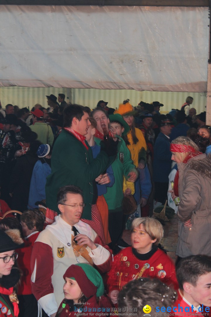 Fasnacht: Umzug und Party: Mimmenhausen am Bodensee, 01.02.2015