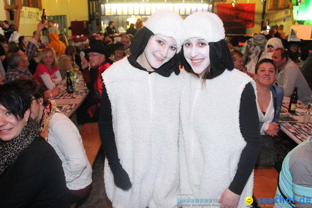 Sauknapp-Party - Eis mit Stiel: Herisau in der Schweiz, 07.02.2015