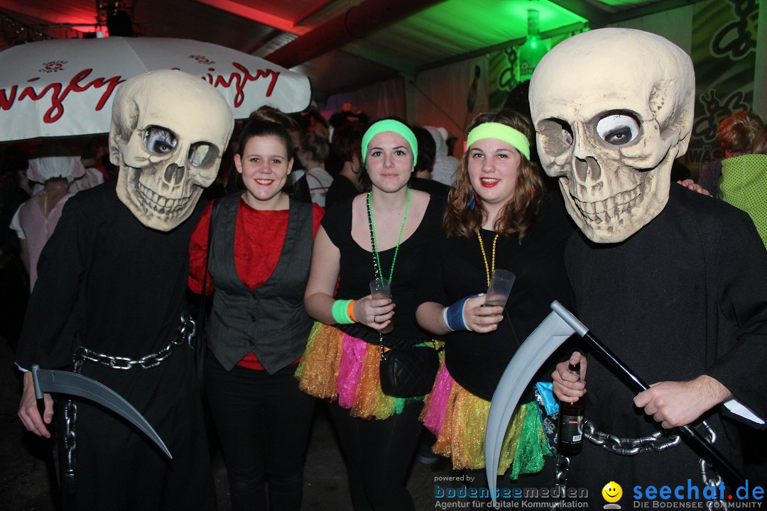 Sauknapp-Party - Eis mit Stiel: Herisau in der Schweiz, 07.02.2015