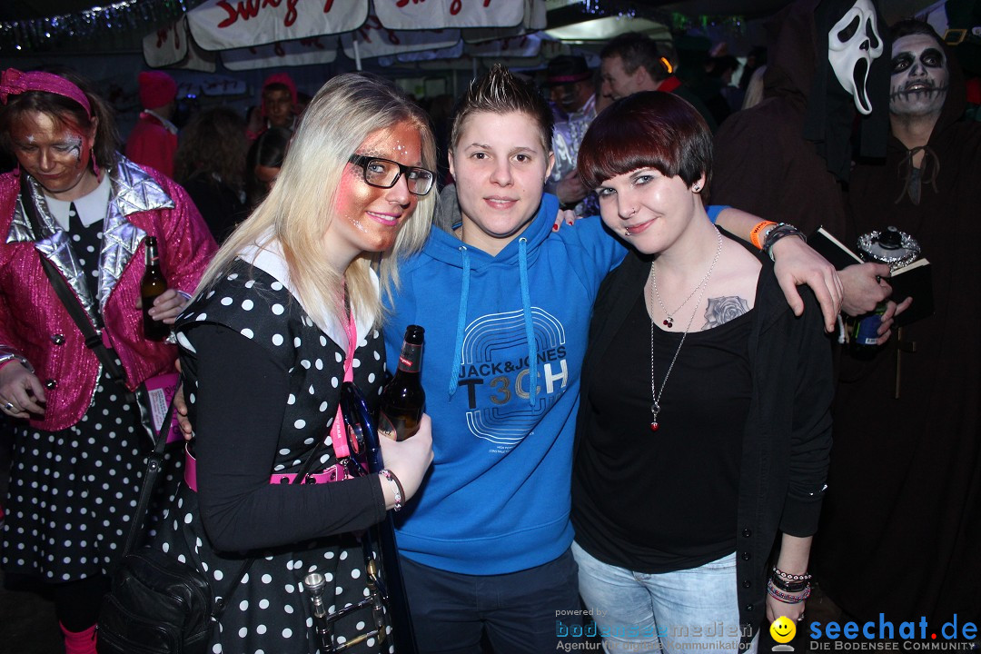 Sauknapp-Party - Eis mit Stiel: Herisau in der Schweiz, 07.02.2015