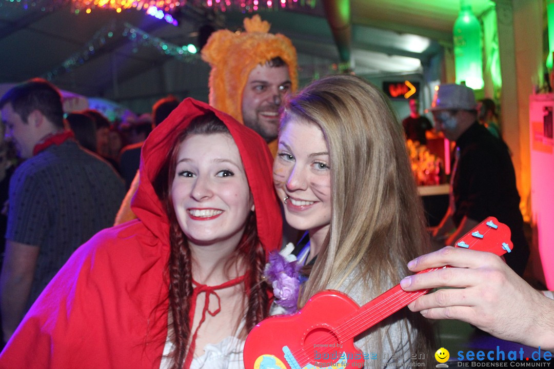 Sauknapp-Party - Eis mit Stiel: Herisau in der Schweiz, 07.02.2015