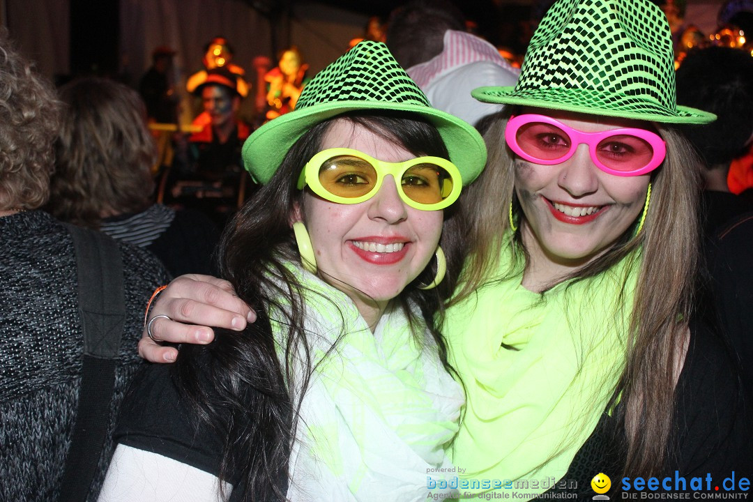 Sauknapp-Party - Eis mit Stiel: Herisau in der Schweiz, 07.02.2015