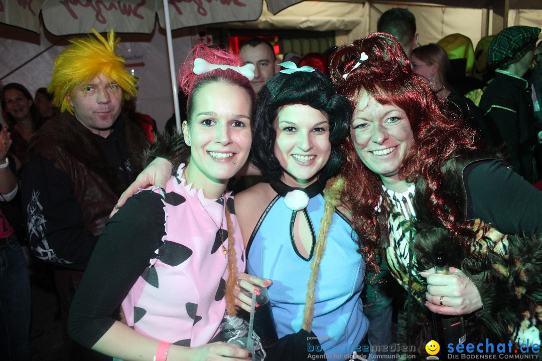 Sauknapp-Party - Eis mit Stiel: Herisau in der Schweiz, 07.02.2015