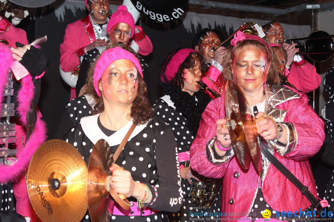 Sauknapp-Party - Eis mit Stiel: Herisau in der Schweiz, 07.02.2015