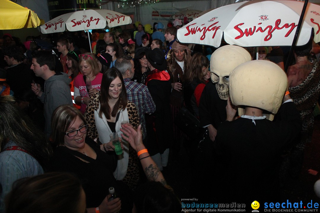 Sauknapp-Party - Eis mit Stiel: Herisau in der Schweiz, 07.02.2015