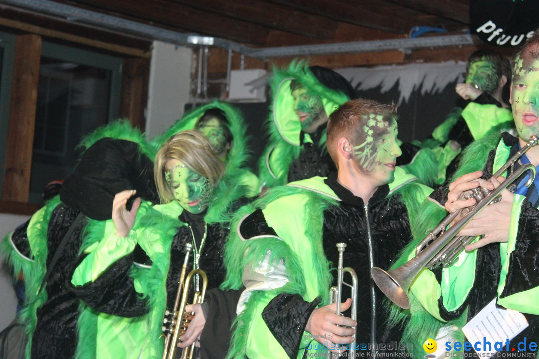 Sauknapp-Party - Eis mit Stiel: Herisau in der Schweiz, 07.02.2015