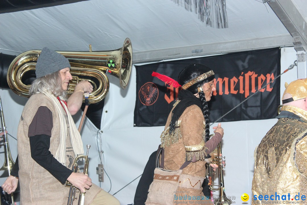 Sauknapp-Party - Eis mit Stiel: Herisau in der Schweiz, 07.02.2015