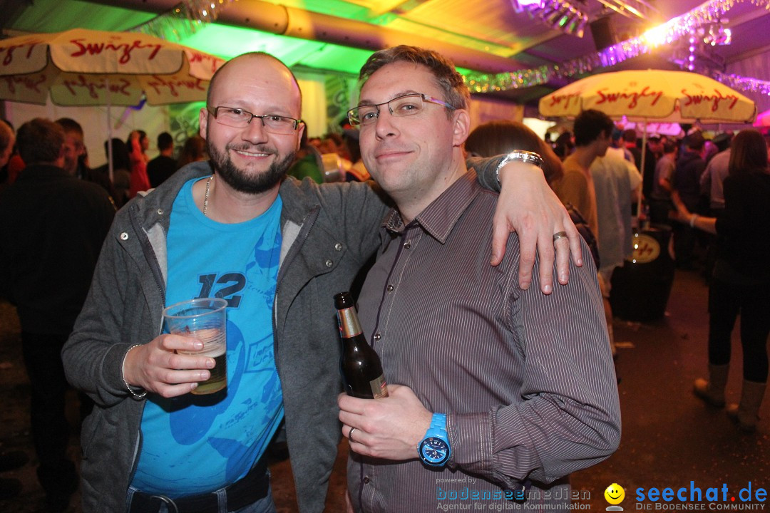 Sauknapp-Party - Eis mit Stiel: Herisau in der Schweiz, 07.02.2015