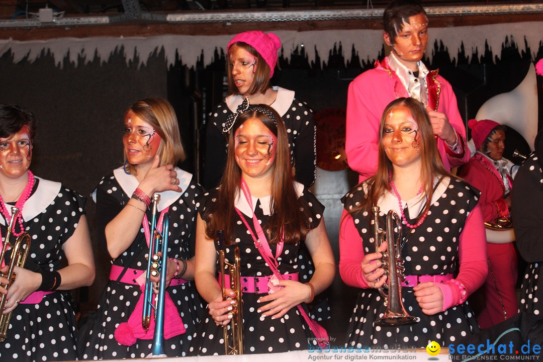 Sauknapp-Party - Eis mit Stiel: Herisau in der Schweiz, 07.02.2015