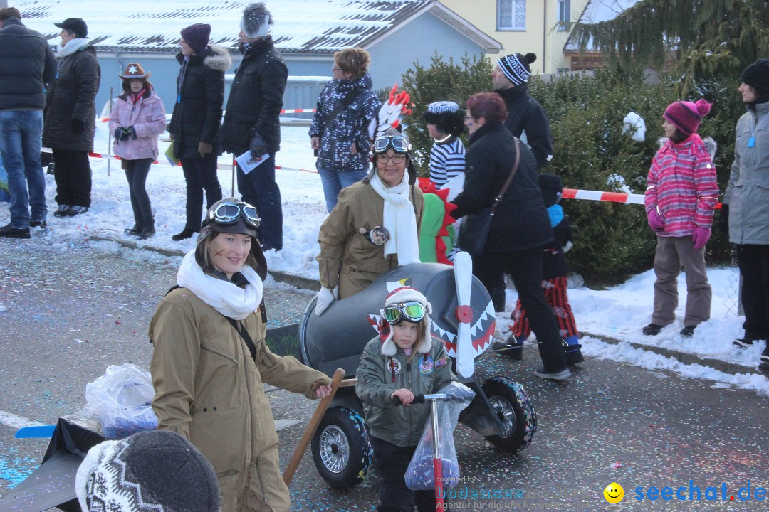 Fasnachtsumzug: Lengenwil - Schweiz, 08.02.2015