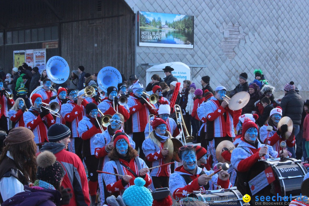 Fasnachtsumzug: Lengenwil - Schweiz, 08.02.2015