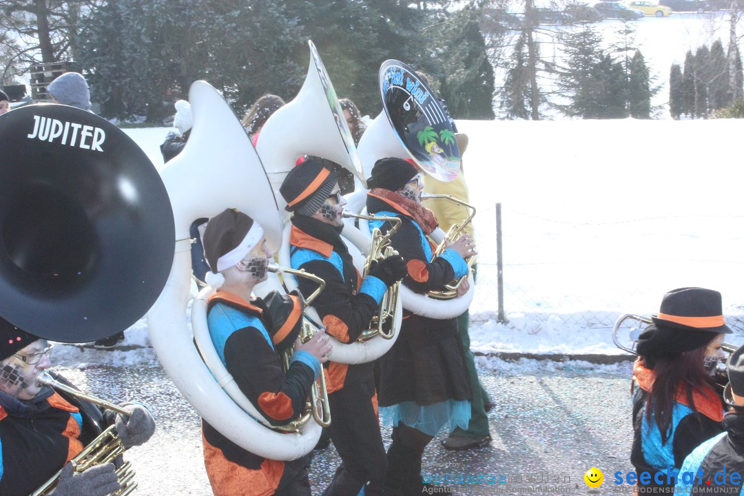 Fasnachtsumzug: Lengenwil - Schweiz, 08.02.2015