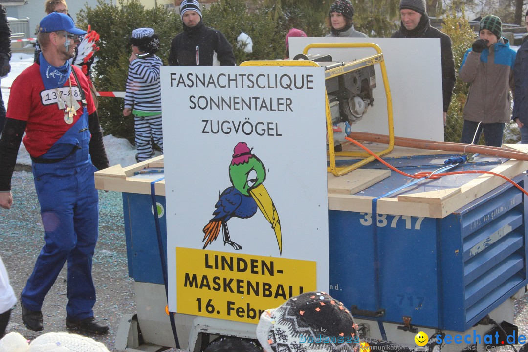 Fasnachtsumzug: Lengenwil - Schweiz, 08.02.2015