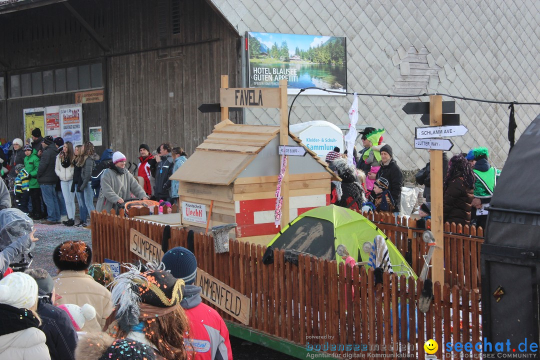 Fasnachtsumzug: Lengenwil - Schweiz, 08.02.2015