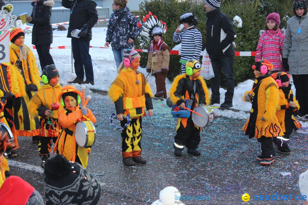 Fasnachtsumzug: Lengenwil - Schweiz, 08.02.2015