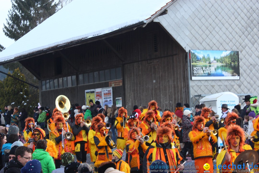 Fasnachtsumzug: Lengenwil - Schweiz, 08.02.2015