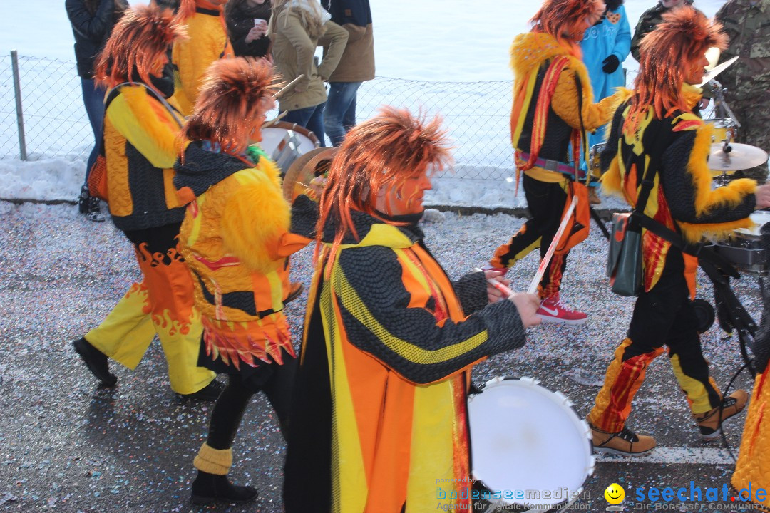 Fasnachtsumzug: Lengenwil - Schweiz, 08.02.2015