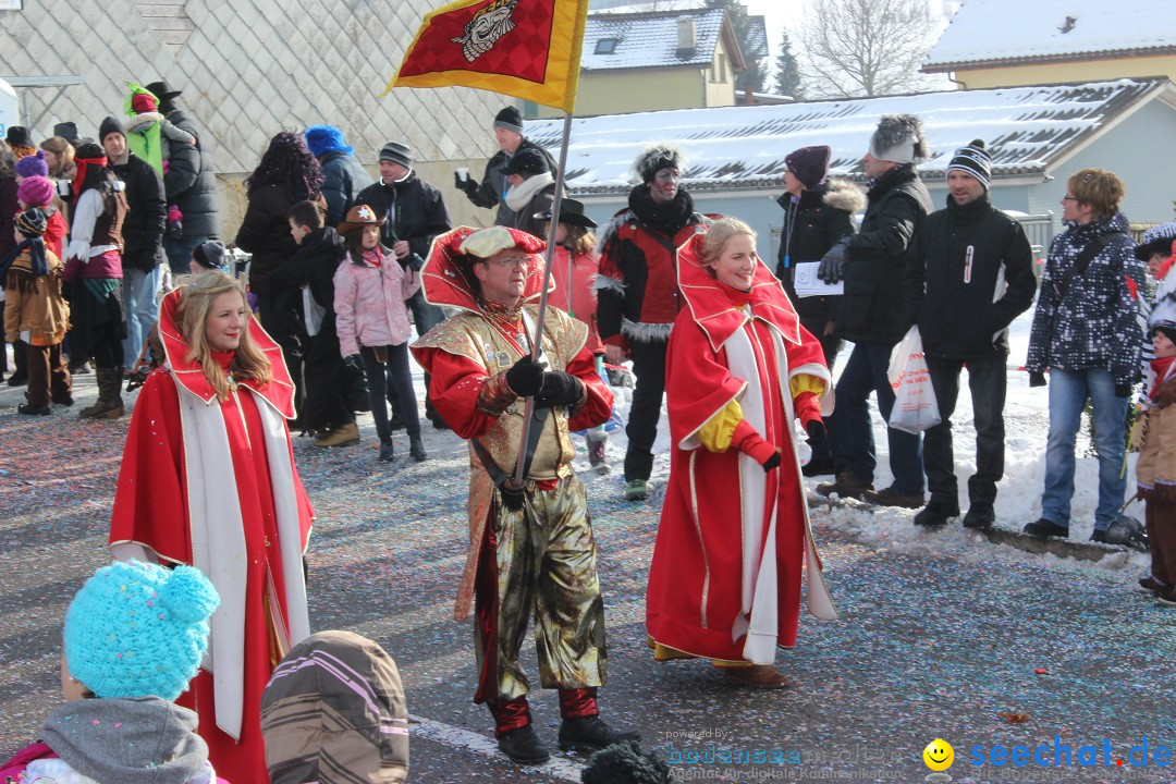 Fasnachtsumzug: Lengenwil - Schweiz, 08.02.2015