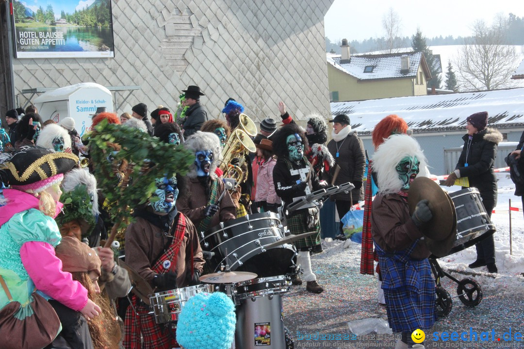 Fasnachtsumzug: Lengenwil - Schweiz, 08.02.2015