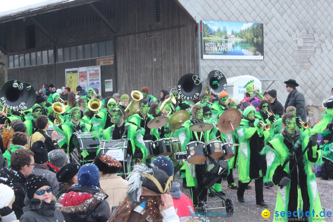 Fasnachtsumzug: Lengenwil - Schweiz, 08.02.2015