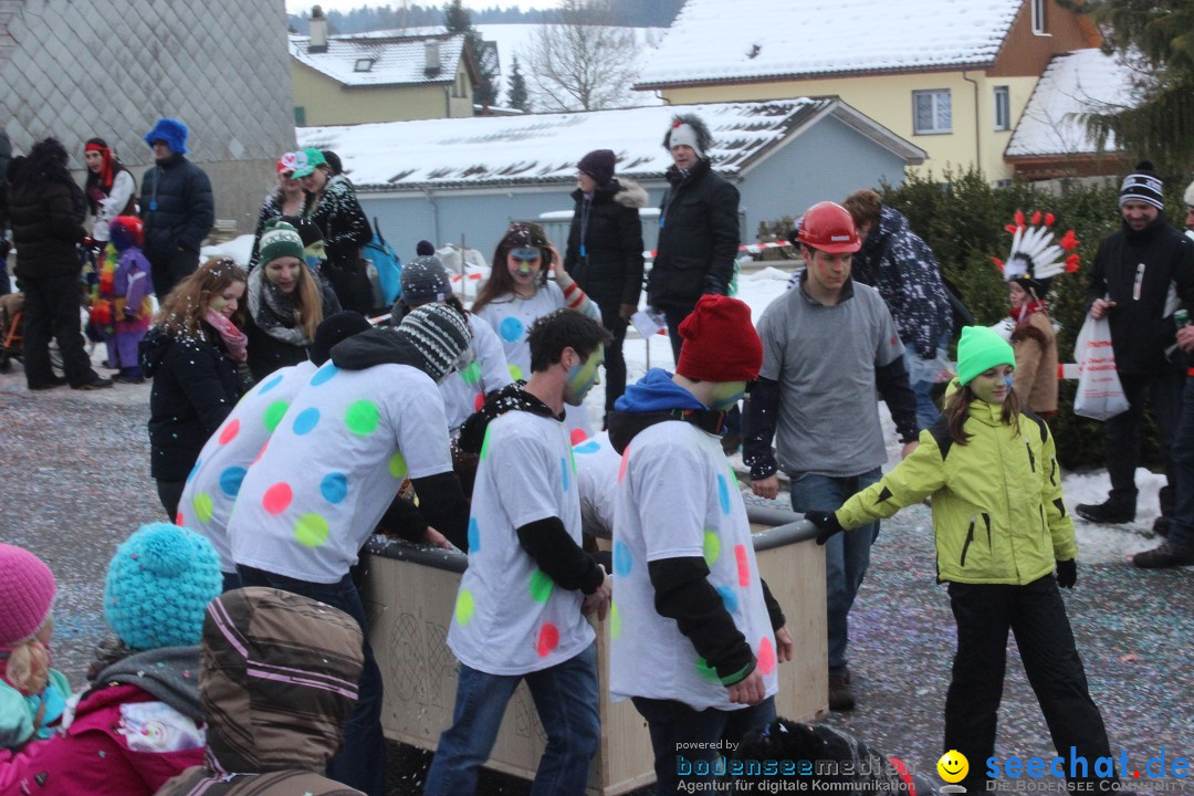 Fasnachtsumzug: Lengenwil - Schweiz, 08.02.2015