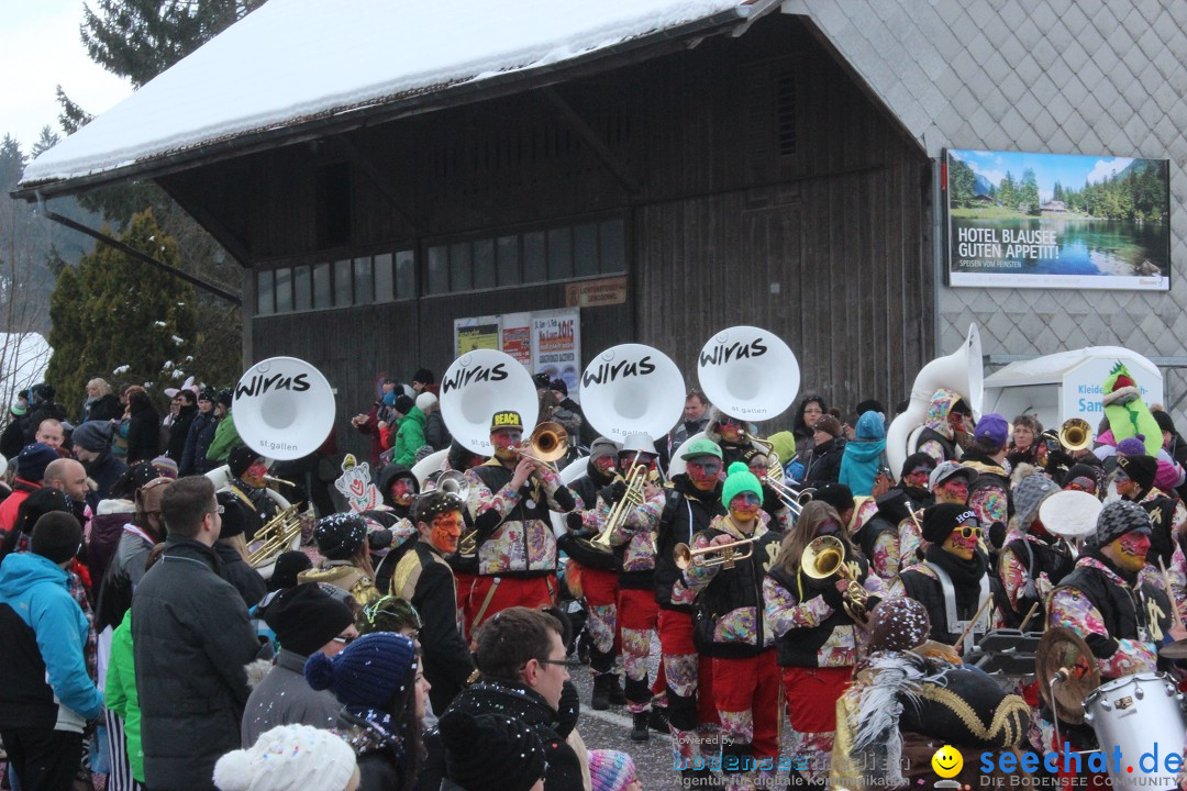 Fasnachtsumzug: Lengenwil - Schweiz, 08.02.2015