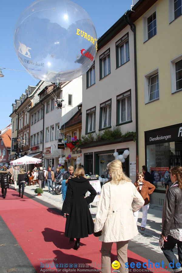 Modeschau in Ravensburg am 26.09.2009