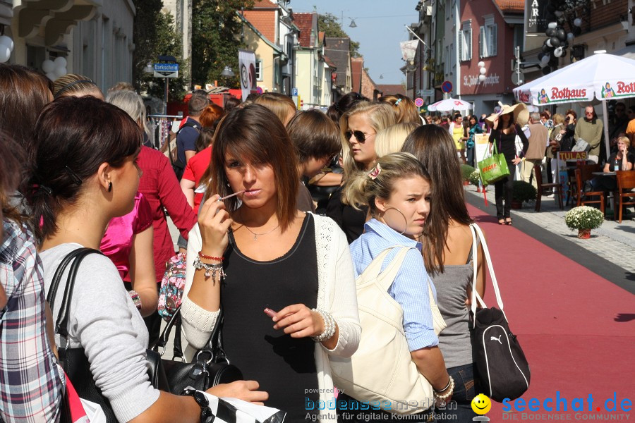 Modeschau in Ravensburg am 26.09.2009