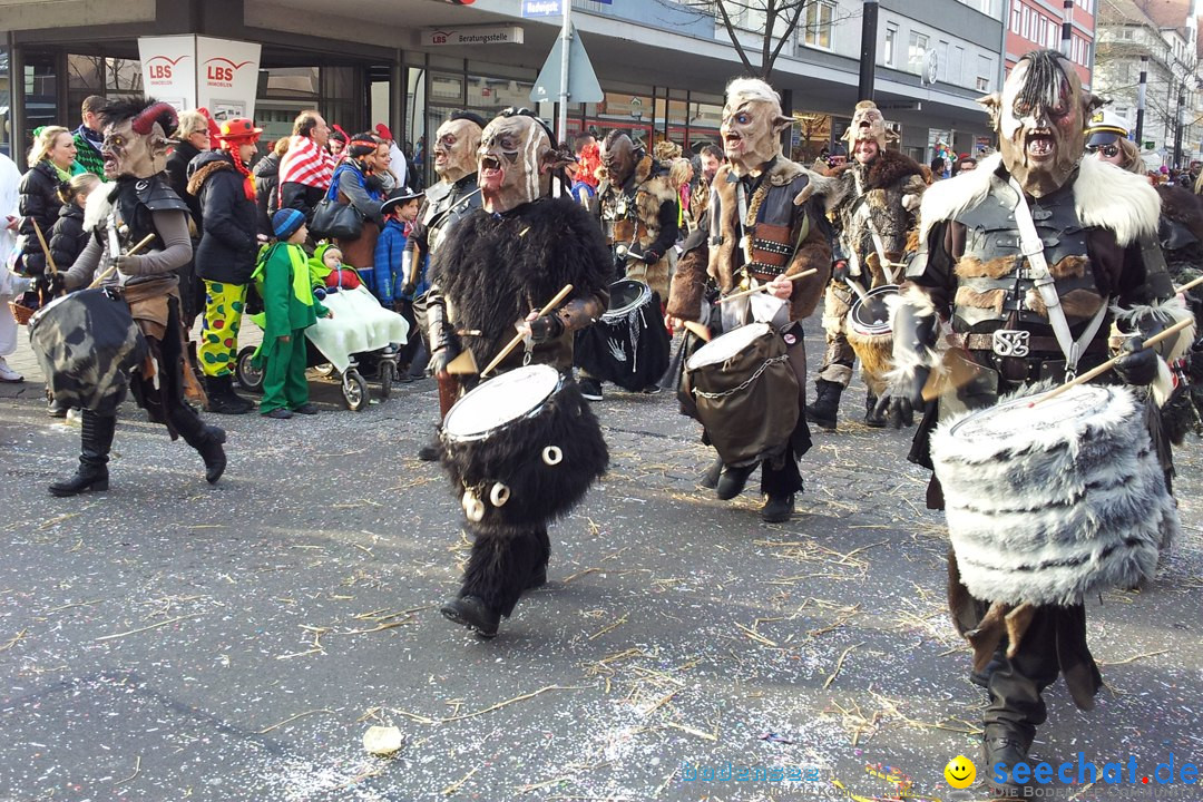 Fasnetsumzug mit Poppele Zunft: Singen am Bodensee, 14.02.2015