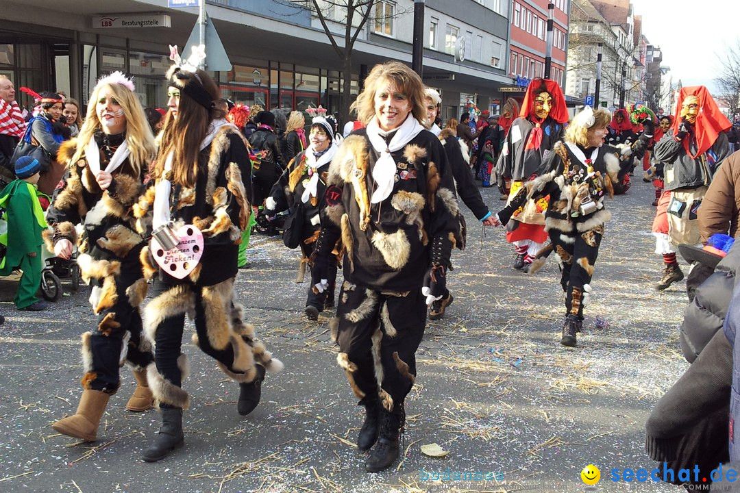 Fasnetsumzug mit Poppele Zunft: Singen am Bodensee, 14.02.2015