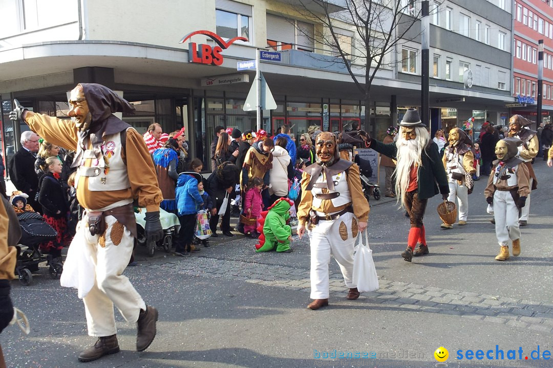 Fasnetsumzug mit Poppele Zunft: Singen am Bodensee, 14.02.2015