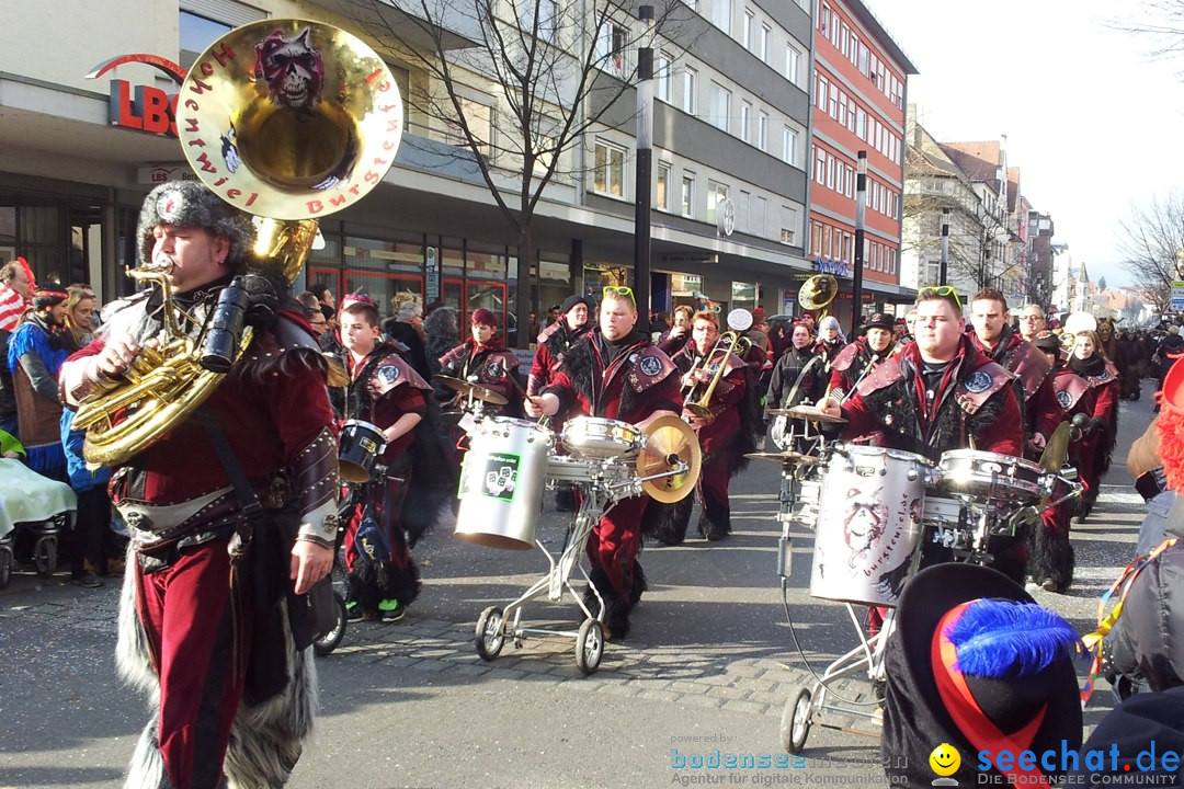 Fasnetsumzug mit Poppele Zunft: Singen am Bodensee, 14.02.2015