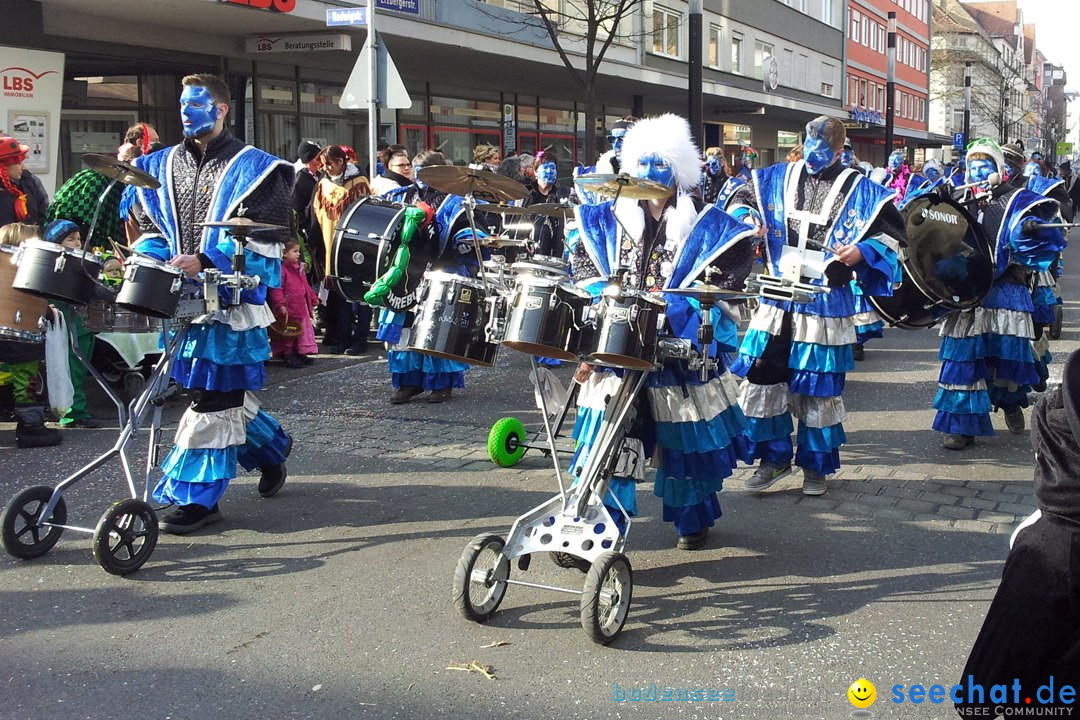 Fasnetsumzug mit Poppele Zunft: Singen am Bodensee, 14.02.2015