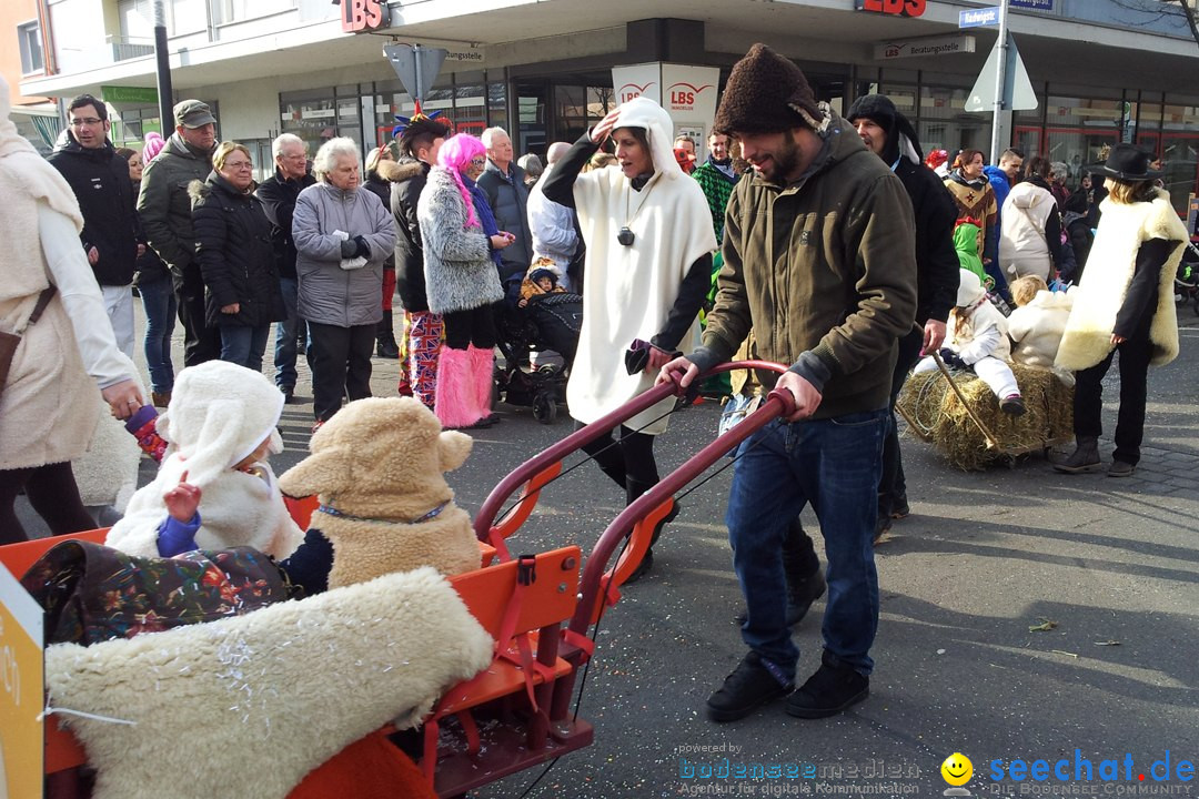 Fasnetsumzug mit Poppele Zunft: Singen am Bodensee, 14.02.2015