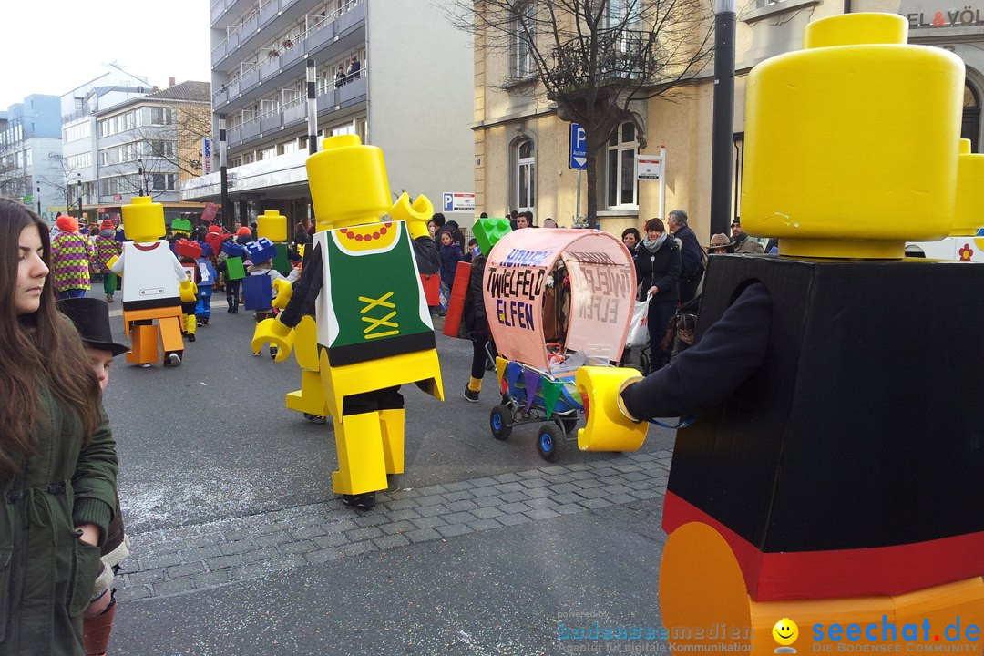 Fasnetsumzug mit Poppele Zunft: Singen am Bodensee, 14.02.2015