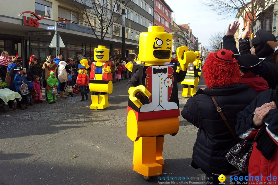 Fasnetsumzug mit Poppele Zunft: Singen am Bodensee, 14.02.2015