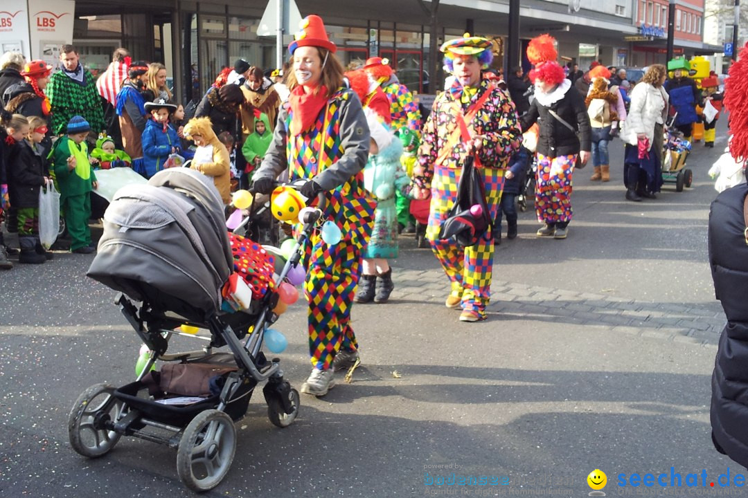 Fasnetsumzug mit Poppele Zunft: Singen am Bodensee, 14.02.2015