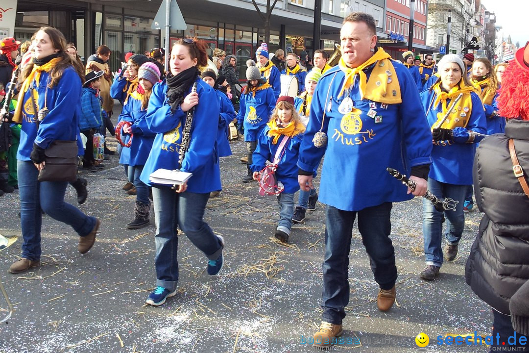 Fasnetsumzug mit Poppele Zunft: Singen am Bodensee, 14.02.2015