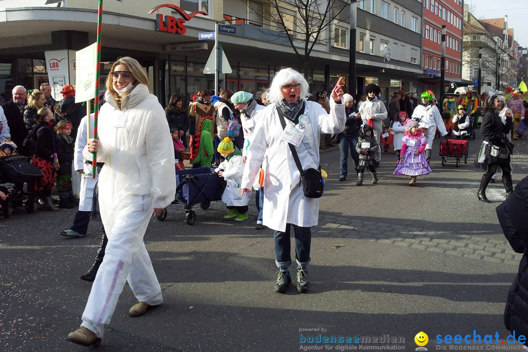 Fasnetsumzug mit Poppele Zunft: Singen am Bodensee, 14.02.2015