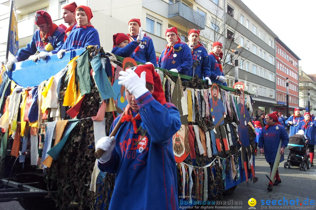 Fasnetsumzug mit Poppele Zunft: Singen am Bodensee, 14.02.2015