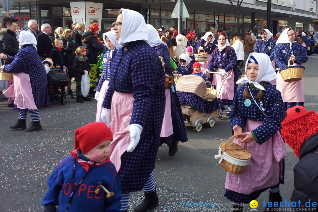 Fasnetsumzug mit Poppele Zunft: Singen am Bodensee, 14.02.2015