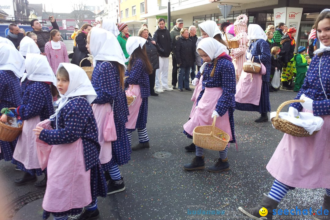 Fasnetsumzug mit Poppele Zunft: Singen am Bodensee, 14.02.2015