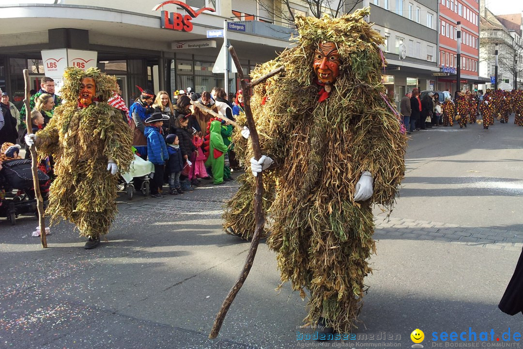 Fasnetsumzug mit Poppele Zunft: Singen am Bodensee, 14.02.2015