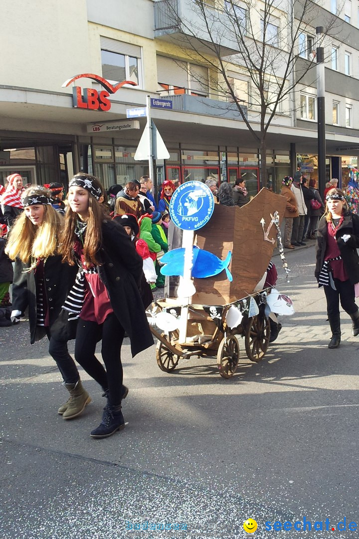 Fasnetsumzug mit Poppele Zunft: Singen am Bodensee, 14.02.2015