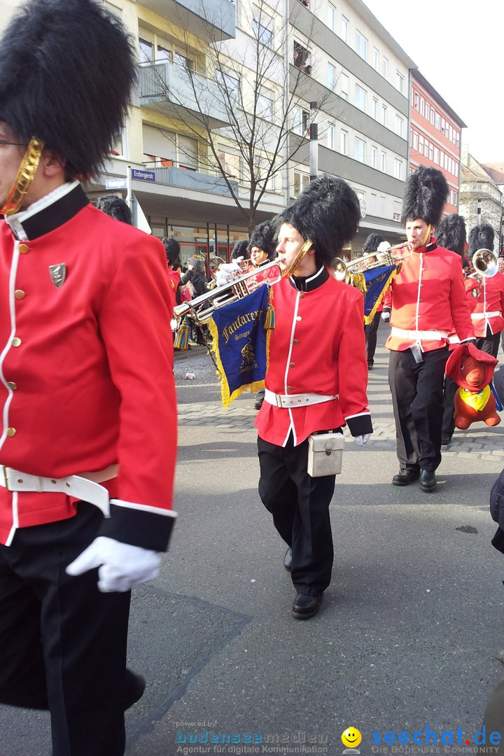 Fasnetsumzug mit Poppele Zunft: Singen am Bodensee, 14.02.2015