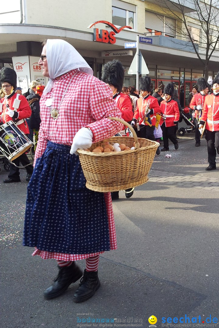 Fasnetsumzug mit Poppele Zunft: Singen am Bodensee, 14.02.2015